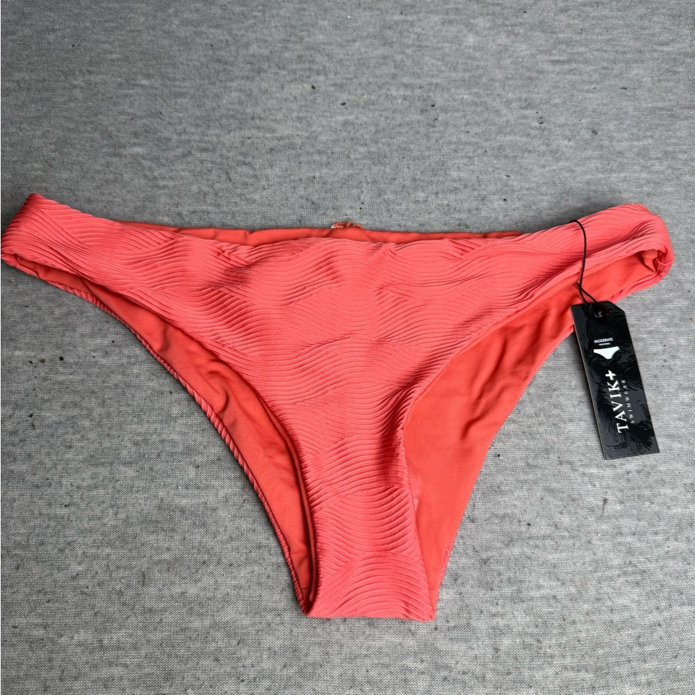 Tavik Moderate‎ Cover Bikini BottomWomen's Large Camellia Stretch Swimwear